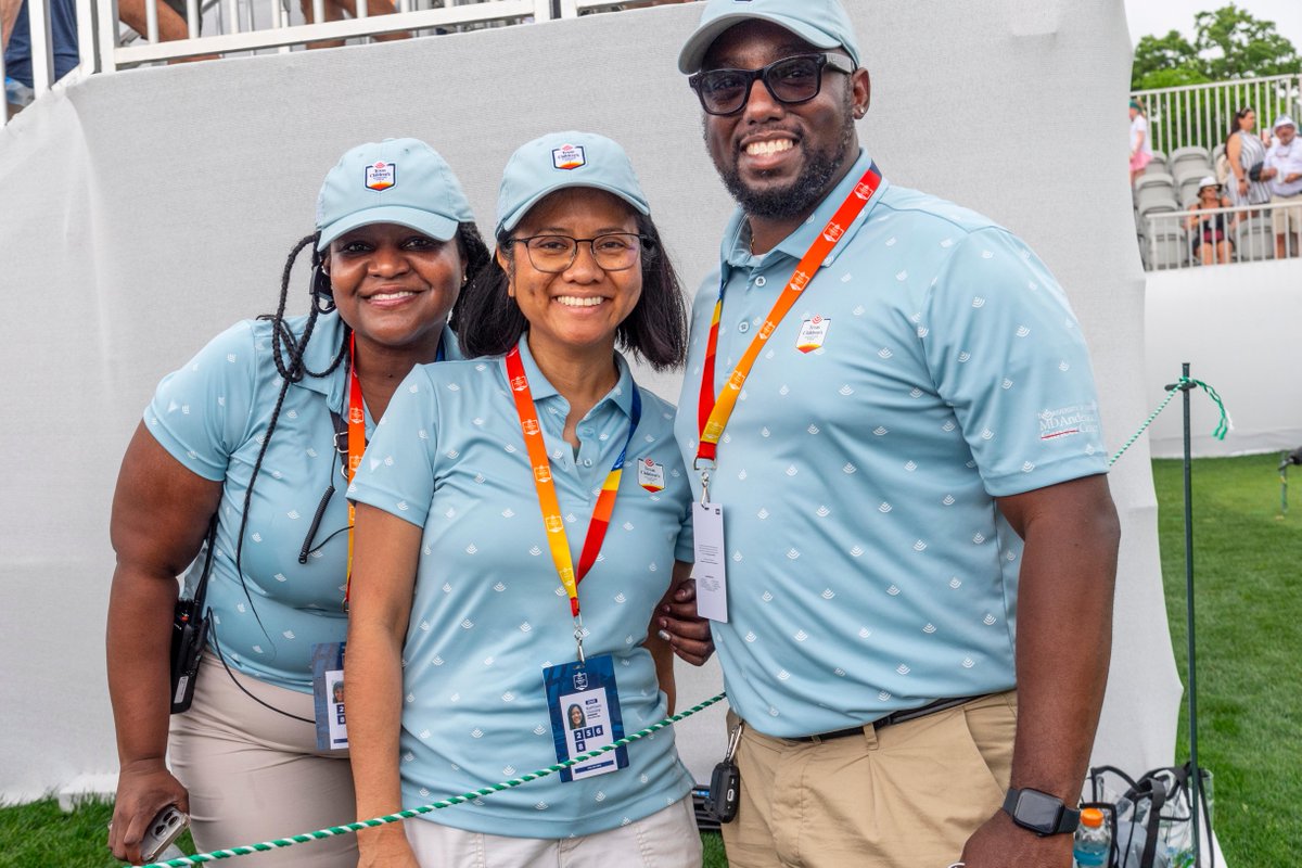 TexasChildrens's tweet photo. Huge thanks to our amazing volunteers who made this year’s @tchouopen such a success! ⛳️❤️ We couldn’t have done it without your support. #TCHO #PGATour https://t.co/g70lky3yJ8