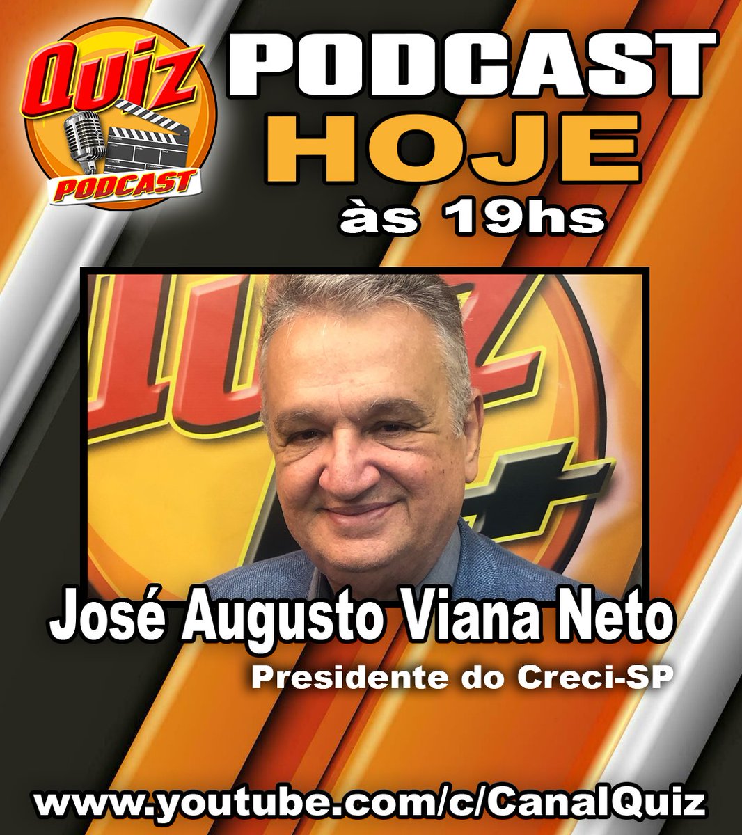 vianacreci's tweet image. É nesta quarta-feira (09/04), minha entrevista ao Quiz Podcast, de Sorocaba.

Acompanhe pelo YouTube: youtube.com/c/CanalQuiz

#CreciSP #MercadoImobiliário #sorocaba #sorocabaeregião