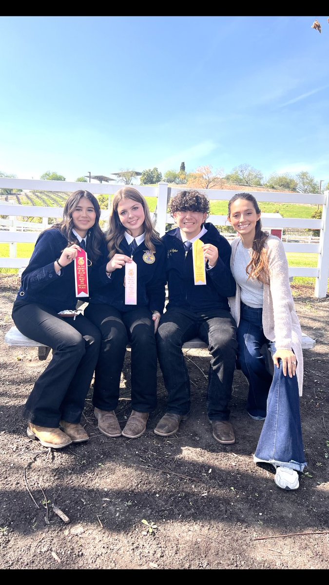 ERHS FFA Visits Cal Poly Pomona - Three Righetti High School FFA teams recently shined during Field Day competition at Cal Poly Pomona. smjuhsd.org/sys/content/ne…