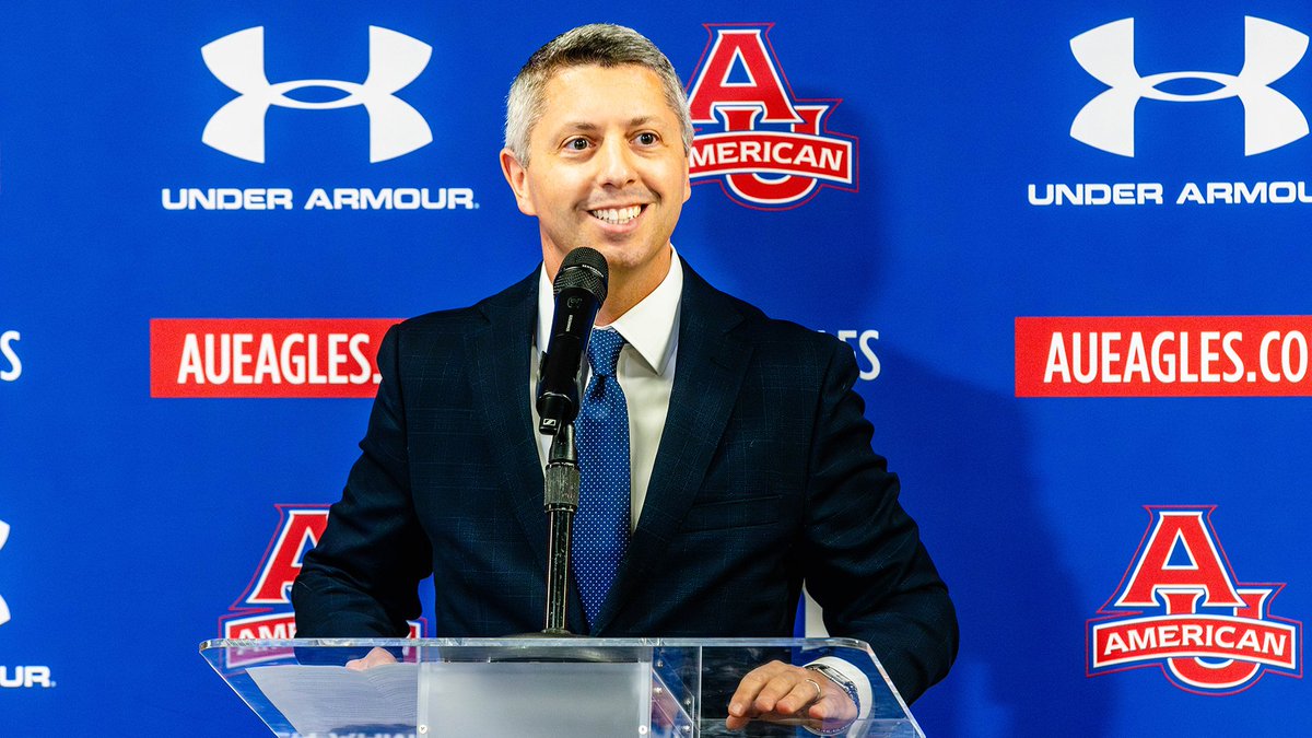 American U. Eagles (@aueagles) on Twitter photo With a championship season in the books, major facility upgrades, and strong support from our Eagles community, Director of Athletics & Recreation <a href="/JMCaparro/">JM Caparro</a> offers a message on what we've accomplished together — and where we're headed next.
📰 aueagles.link/caparro-update With a championship season in the books, major facility upgrades, and strong support from our Eagles community, Director of Athletics & Recreation <a href="/JMCaparro/">JM Caparro</a> offers a message on what we've accomplished together — and where we're headed next.
📰 aueagles.link/caparro-update