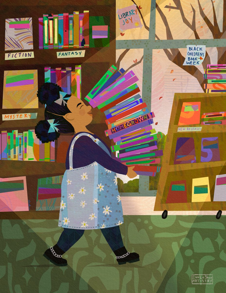 It’s National Library Week! I hope yall supporting yall local libraries especially in a time when the administration is attempting to defund and destroy them! They need us!