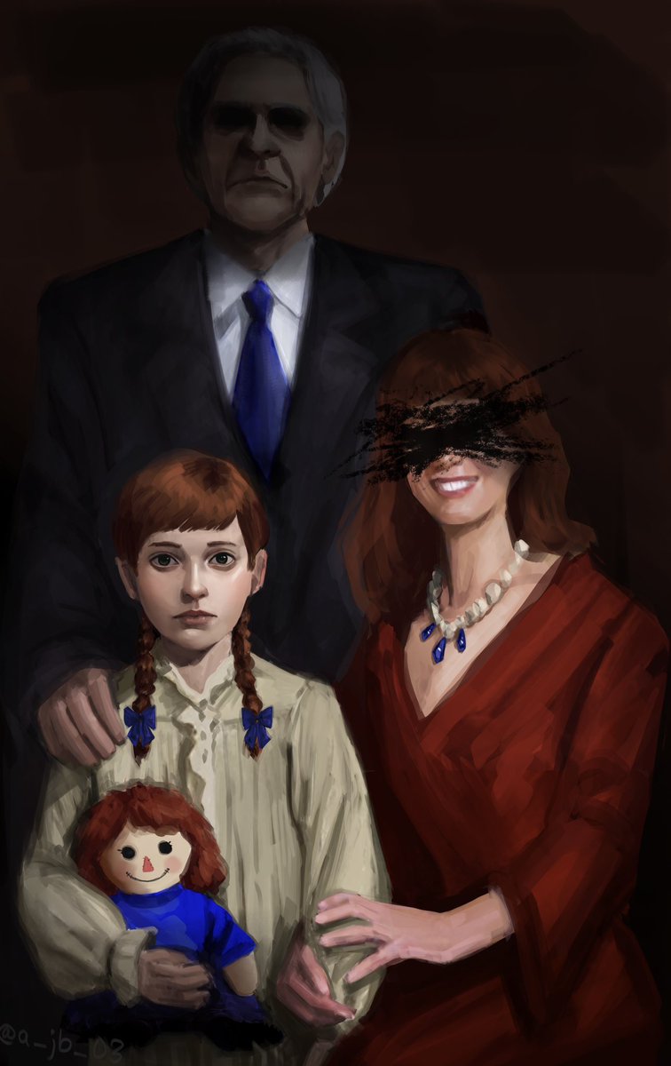 elysionarts's tweet image. “To the best of your memory, what is or was the color of your mother’s eyes?” - An Eagan Family portrait 💧
