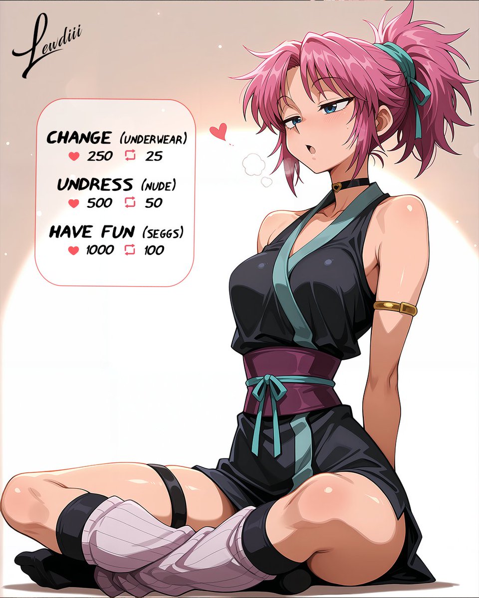 LewdiiiRewards's tweet photo. Machi - let's do it! 💗 https://t.co/AMgj521krb