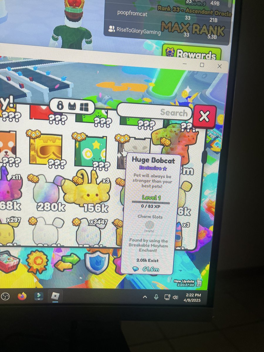 For anyone that doesn’t know breakable mayhem does work in events. This is the second one I have gotten from the book! #ps99 <a href="/BuildIntoGames/">BIG Games</a>