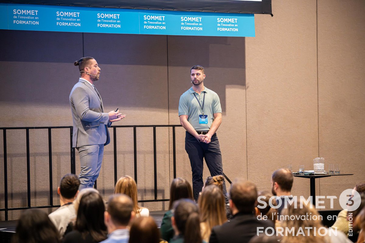 ManevaAI's tweet photo. 🌟 Leading the charge in AI-driven manufacturing at Maneva. 

Our very own Pierre-Yves Constant, alongside Étienne Dusablon from @laurasecordca  and @DevorayInc , were among just 12 speakers selected to present in front of 600 attendees at the Sommet de l'innovation en FORMATION! 

Their talk focused on one of our core missions: revolutionizing manufacturing through AI. They highlighted how @ManevaAI  is addressing a major industry challenge: inefficient knowledge sharing on the production floor with a purpose-built AI assistant. 

From the development journey to real-world testing and early results, the presentation showcased the tangible impact of innovation when it’s rooted in practical, day-to-day needs. 

We're proud to be part of a movement that’s reshaping the future of manufacturing. One intelligent solution at a time. 

#Maneva #AI #SmartManufacturing #Innovation #Industry40 #Leadership #TechForGood #AIinIndustry