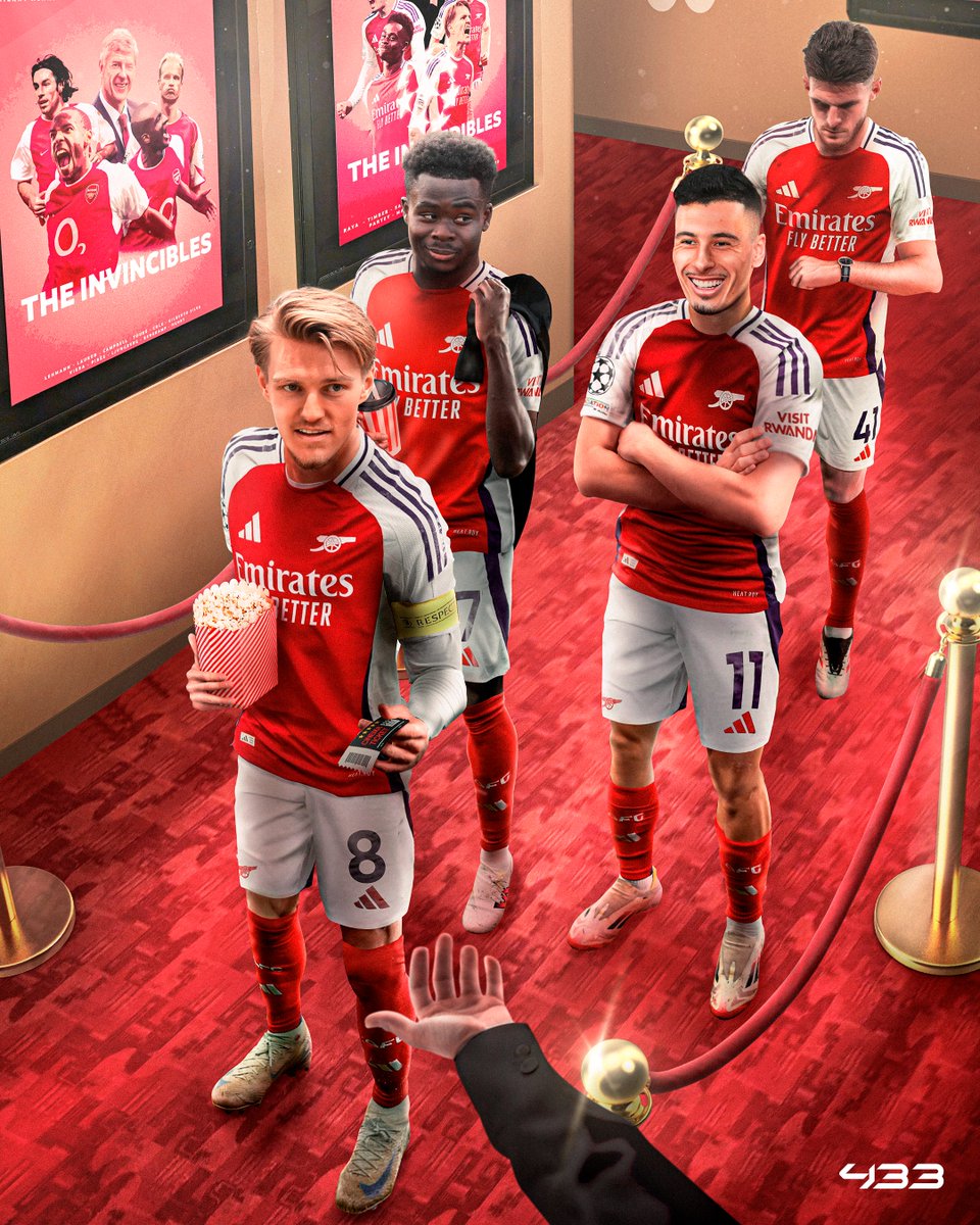 Historic night for the Gunners, great show 🍿🎟

Work for <a href="/433/">433</a>