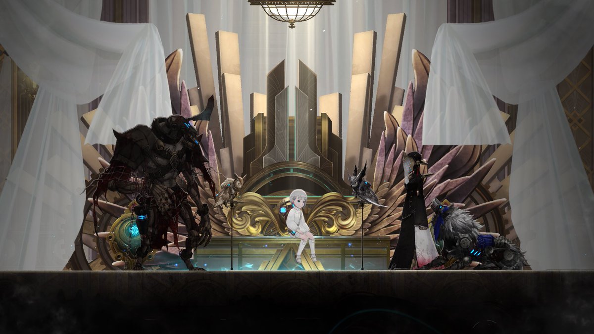 「遊戲推薦-終結者瑪格諾莉亞」

1.改善一代的地圖系統
顏色區分哪個區域探索完成，會給註解要怎麼探索

2.優美的美術及音樂
每個地區美術風格強烈，很沈浸在遊戲中

3.上手難度低
很好入坑這款，難易度可自由調整

劇情的話
我比較喜歡一代很絕望的氛圍
二代相較變輕鬆許多

最後附上 與夥伴們的合照