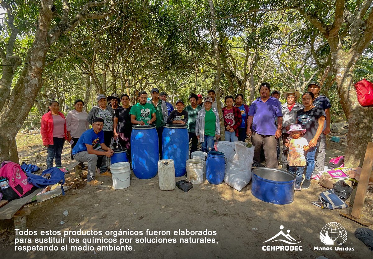 Cehprodechn's tweet photo. 🌱 ¡Transformando comunidades a través de soluciones orgánicas! 🌱

En Las Crucitas, Roblar y El Naranjo, del municipio de Santa María, La Paz, estamos cambiando la perspectiva sobre el uso de químicos en la agricultura. https://t.co/JQAqIfG7lm