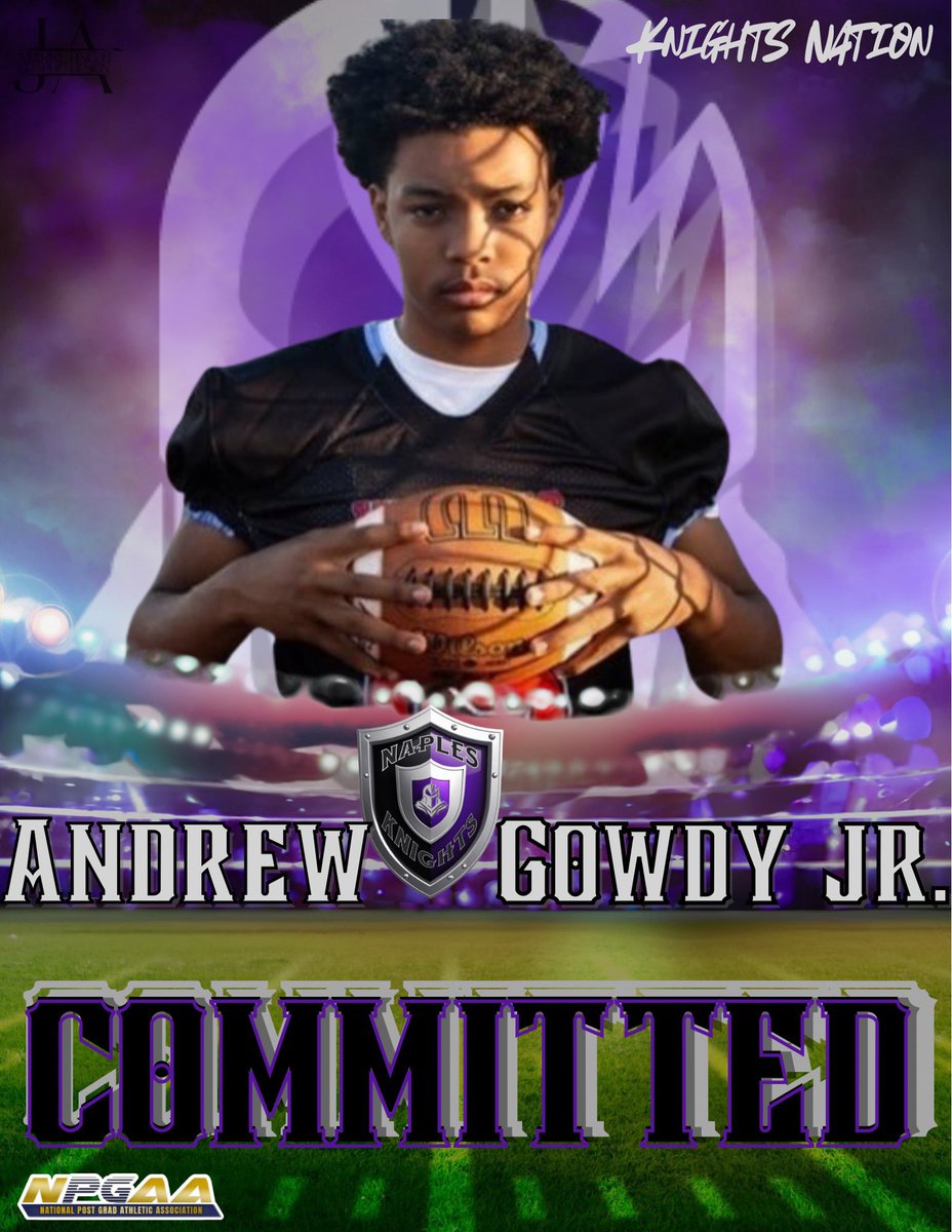 Naples Knights Football Academy (@knightsnaples) on Twitter photo WELCOME TO THE FAMILY 🖤🏈💜<a href="/Andrew_Gowdy15/">John Andrew Gowdy Jr</a> Let’s Work! #KnightsNation #Grit <a href="/Jen_N_Knights/">Jen Armstrong</a> <a href="/Busterwoo/">Coach Woo</a> <a href="/Coach3douard/">lance3hunnet</a> <a href="/CoachTJ7/">Coach TJ</a> <a href="/1CoachWerts/">Coach Werts</a> <a href="/sam_coach26330/">Coach Sam</a> <a href="/TheNPGAA/">National Post Grad Athletic Association</a> <a href="/NPGSN/">National Post Grad Sports Network</a> <a href="/PostGradRecruit/">PostGradRecruits INC.</a> WELCOME TO THE FAMILY 🖤🏈💜<a href="/Andrew_Gowdy15/">John Andrew Gowdy Jr</a> Let’s Work! #KnightsNation #Grit <a href="/Jen_N_Knights/">Jen Armstrong</a> <a href="/Busterwoo/">Coach Woo</a> <a href="/Coach3douard/">lance3hunnet</a> <a href="/CoachTJ7/">Coach TJ</a> <a href="/1CoachWerts/">Coach Werts</a> <a href="/sam_coach26330/">Coach Sam</a> <a href="/TheNPGAA/">National Post Grad Athletic Association</a> <a href="/NPGSN/">National Post Grad Sports Network</a> <a href="/PostGradRecruit/">PostGradRecruits INC.</a>