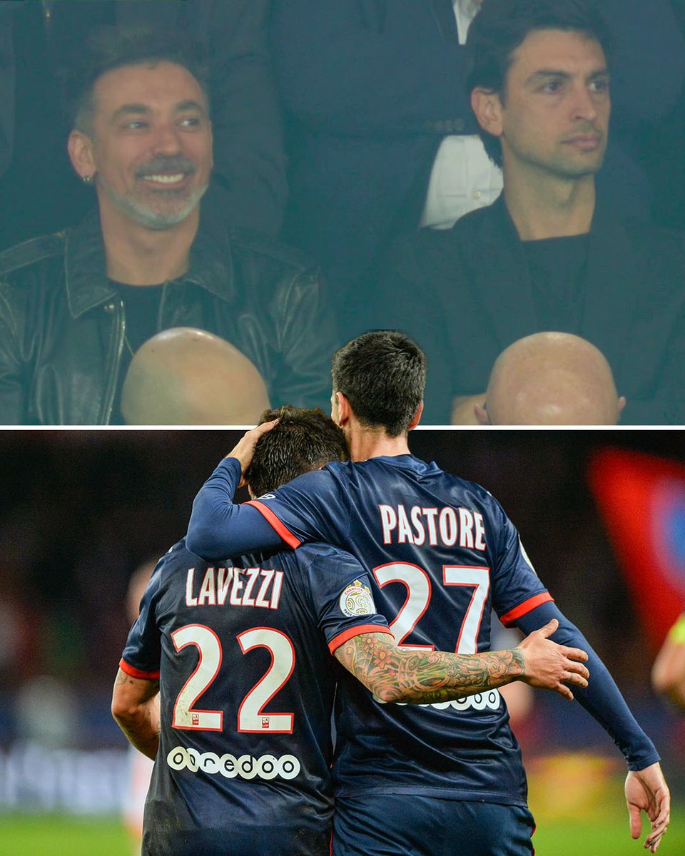 Ligue1_ENG's tweet photo. Lavezzi and Pastore are back in Paris 🇦🇷❤️ https://t.co/Nkmon2aVHW