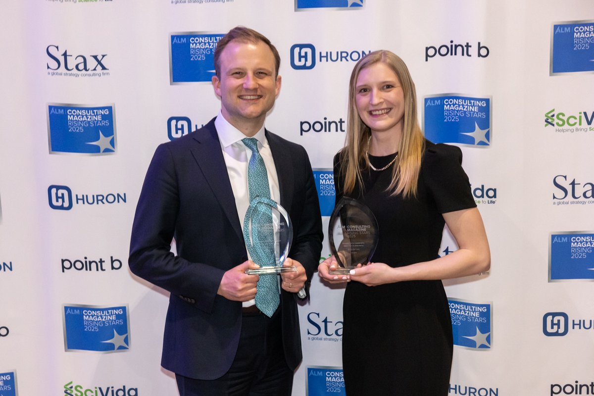 🎉 Big congratulations to Amanda Cast and Matt Semetulskis on being named 2025 Rising Stars of the Profession by Consulting Magazine! Amanda is recognized for her Excellence in Leadership, and Matt for Excellence in Client Service!
hubs.ly/Q03gDHyz0
