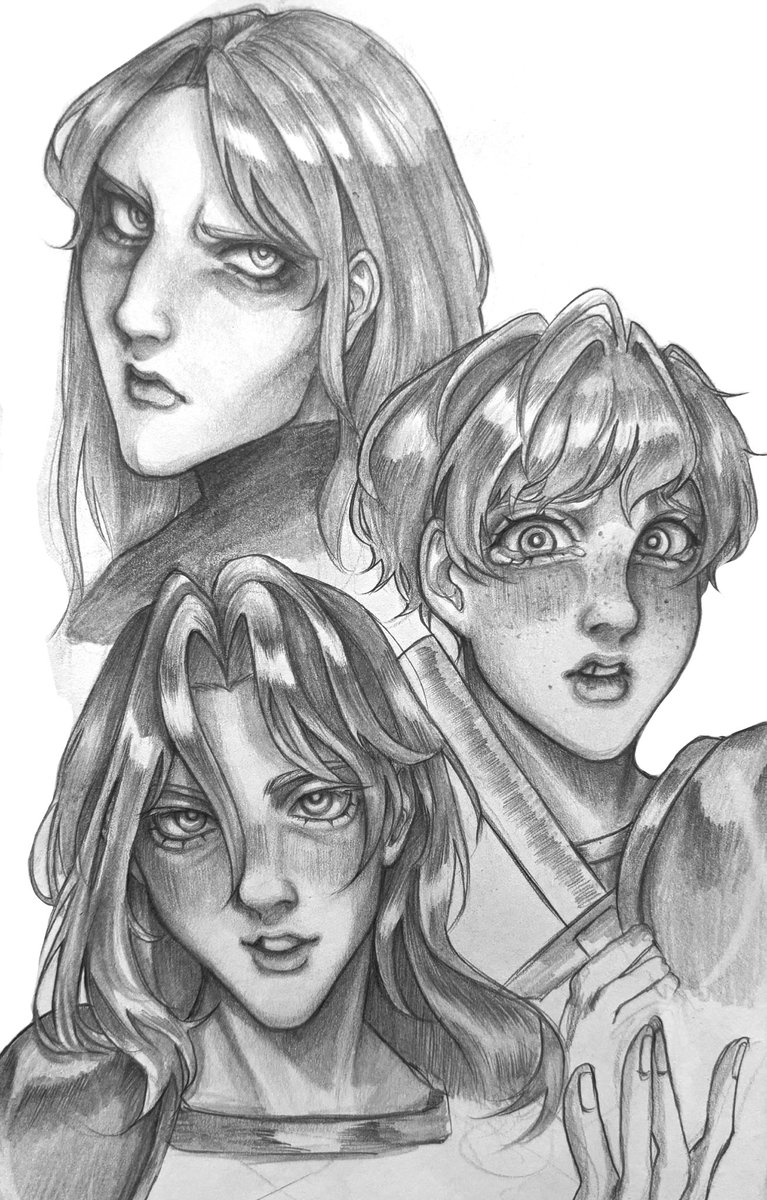shukivo's tweet photo. portrait studies #FearandHunger https://t.co/Ok6WIk5u13