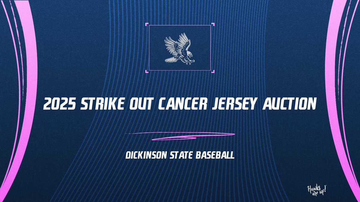 DSU Blue Hawks (@dsubluehawks) on Twitter photo Join <a href="/BlueHawkBSB/">Blue Hawk Baseball</a> this Saturday as they host Dakota State in their 4th Annual Cancer Awareness Day at Dakota Community Bank & Trust Ballpark in Dickinson
The special jerseys worn by the players during the games will be auctioned off with the auction live right now through April Join <a href="/BlueHawkBSB/">Blue Hawk Baseball</a> this Saturday as they host Dakota State in their 4th Annual Cancer Awareness Day at Dakota Community Bank & Trust Ballpark in Dickinson
The special jerseys worn by the players during the games will be auctioned off with the auction live right now through April