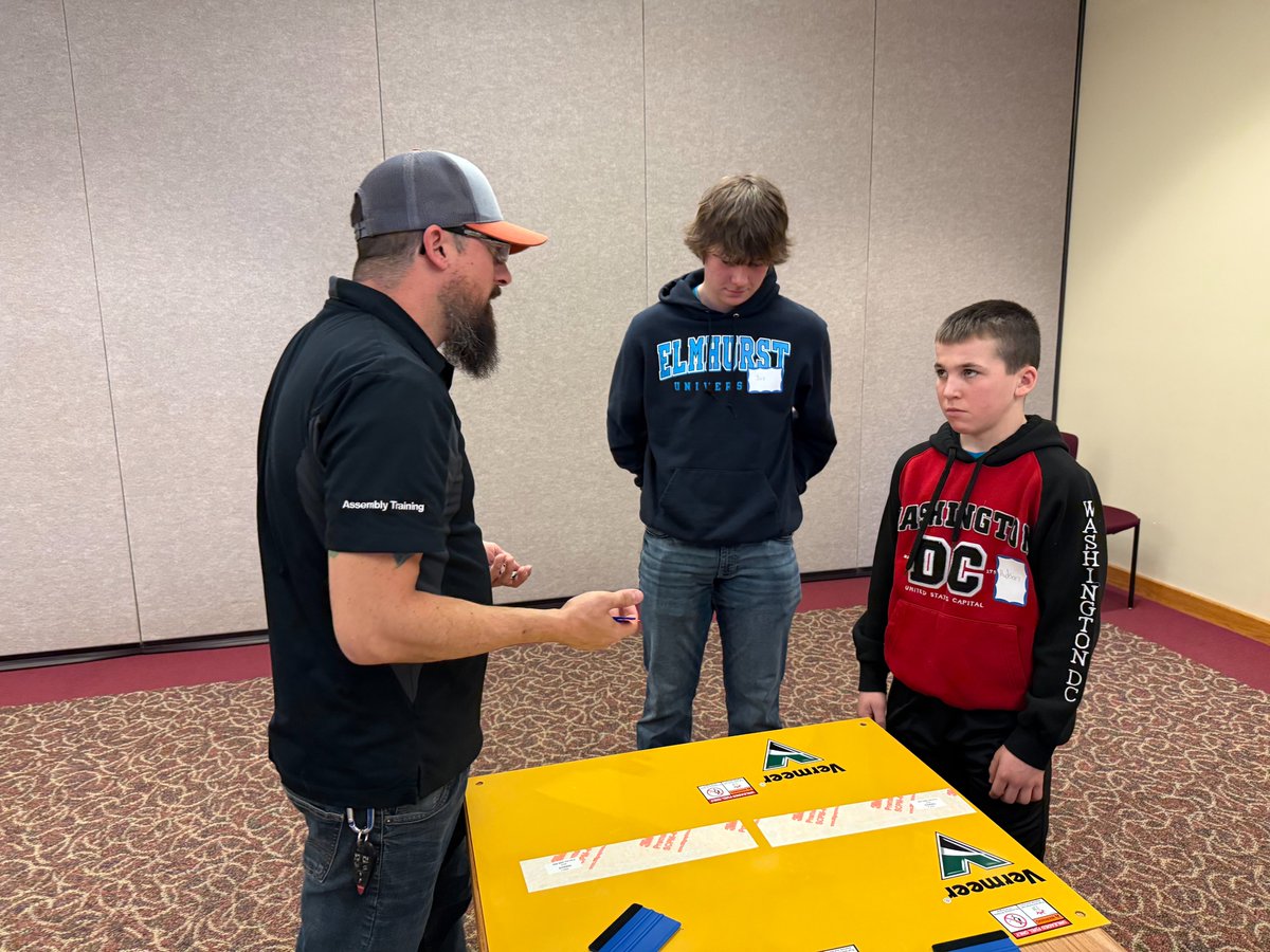 Eighth graders throughout the region were able to get hands-on experience in careers they may be interested in at Central College through the WorkSmart Connector program. The students got hands on experience with Vermeer careers in skilled trades and advanced manufacturing.