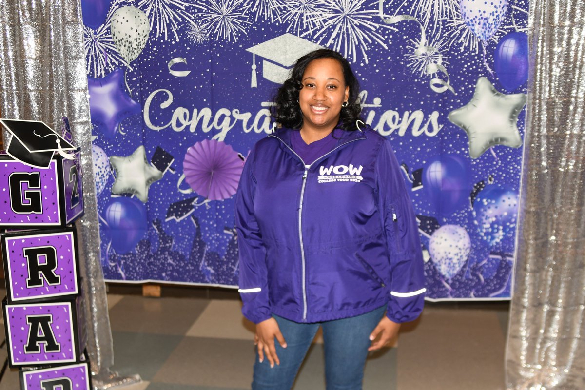 WOW (Working on Womanhood) celebrated senior girls today in the Student Union with a special luncheon, photo background, and a permanent bracelet station.