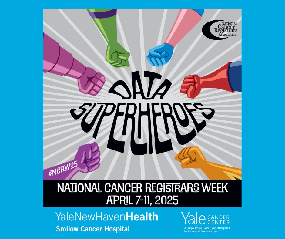 Smilow Cancer Hospital (@smilowcancer) on Twitter photo Cancer registrars play a vital role in the fight against #cancer, and their work helps to continuously improve the quality of care provided to patients throughout <a href="/SmilowCancer/">Smilow Cancer Hospital</a>. Thank you to our entire Tumor Registry team! #NCRW25
<a href="/YaleCancer/">Yale Cancer Center</a> <a href="/YaleMed/">Yale School of Medicine</a> <a href="/ynhhealth/">Yale New Haven Health</a> Cancer registrars play a vital role in the fight against #cancer, and their work helps to continuously improve the quality of care provided to patients throughout <a href="/SmilowCancer/">Smilow Cancer Hospital</a>. Thank you to our entire Tumor Registry team! #NCRW25
<a href="/YaleCancer/">Yale Cancer Center</a> <a href="/YaleMed/">Yale School of Medicine</a> <a href="/ynhhealth/">Yale New Haven Health</a>