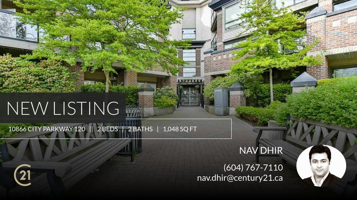 DhirNav's tweet image. 📍 New Listing 📍 Take a look at this fantastic new property that just hit the market located at 10866 City Parkway 120 in Surrey. Reach out here or at (604) 767-7110 for more information

Nav Dhir
Century 21 Coastal Realt... homeforsale.at/10866_CITY_PAR…