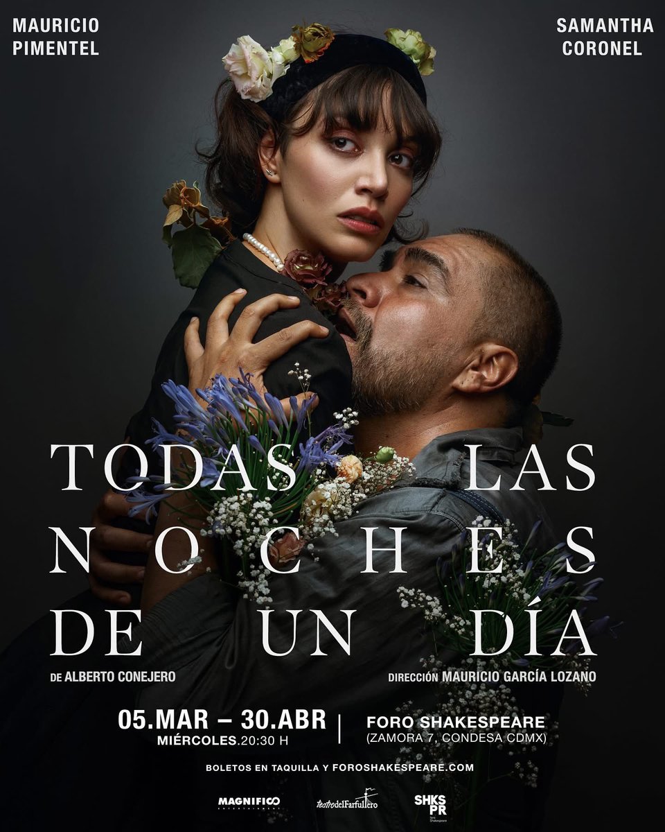 🚨¡10 PASES DOBLES PARA HOY!🚨
🕣 8:30PM | Todas las noches de un día
📍 Foro Shakespeare

Participar es muy fácil:
1️⃣ Debes de seguirnos
2️⃣ Los primeros 10 en comentar con su nombre completo GANAN

¡Corre que vuelan! 🎟️🔥