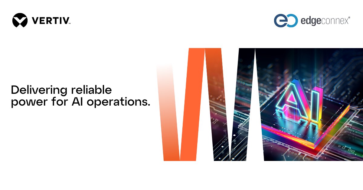 Brad_Lyon's tweet image. EdgeConneX + Vertiv = Innovation in AI power. The Vertiv™ EXL S1 UPS passed rigorous testing, delivering reliable performance for AI applications. Learn how this partnership is driving AI-ready infrastructure: ms.spr.ly/6014qLvbi

#UPSSystem #AIReadySolutions