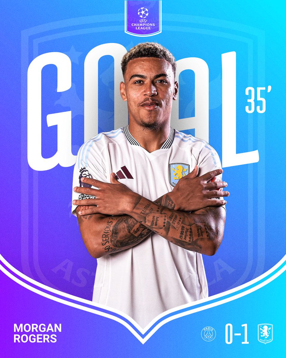 Youri finds himself in space in the box and drills a ball across the goal for Rogers to smash into the back of the net 🤩🤩