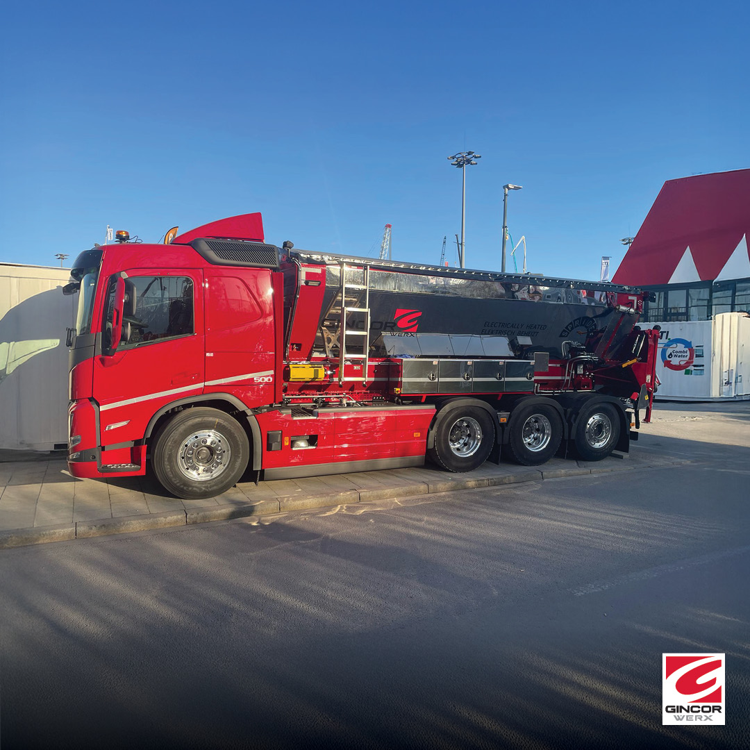 GincorWerx's tweet photo. Don’t miss your last chance to see us at Bauma 2025 in Munich, Germany🇩🇪! Visit GINCOR Werx at booth FS912/A1 and get an up-close look at our Live Bottom Truck Mount featuring Sprider technology.

#bauma2025 #germany #livebottom #truckmount #paving https://t.co/PLRcv5Q53Y