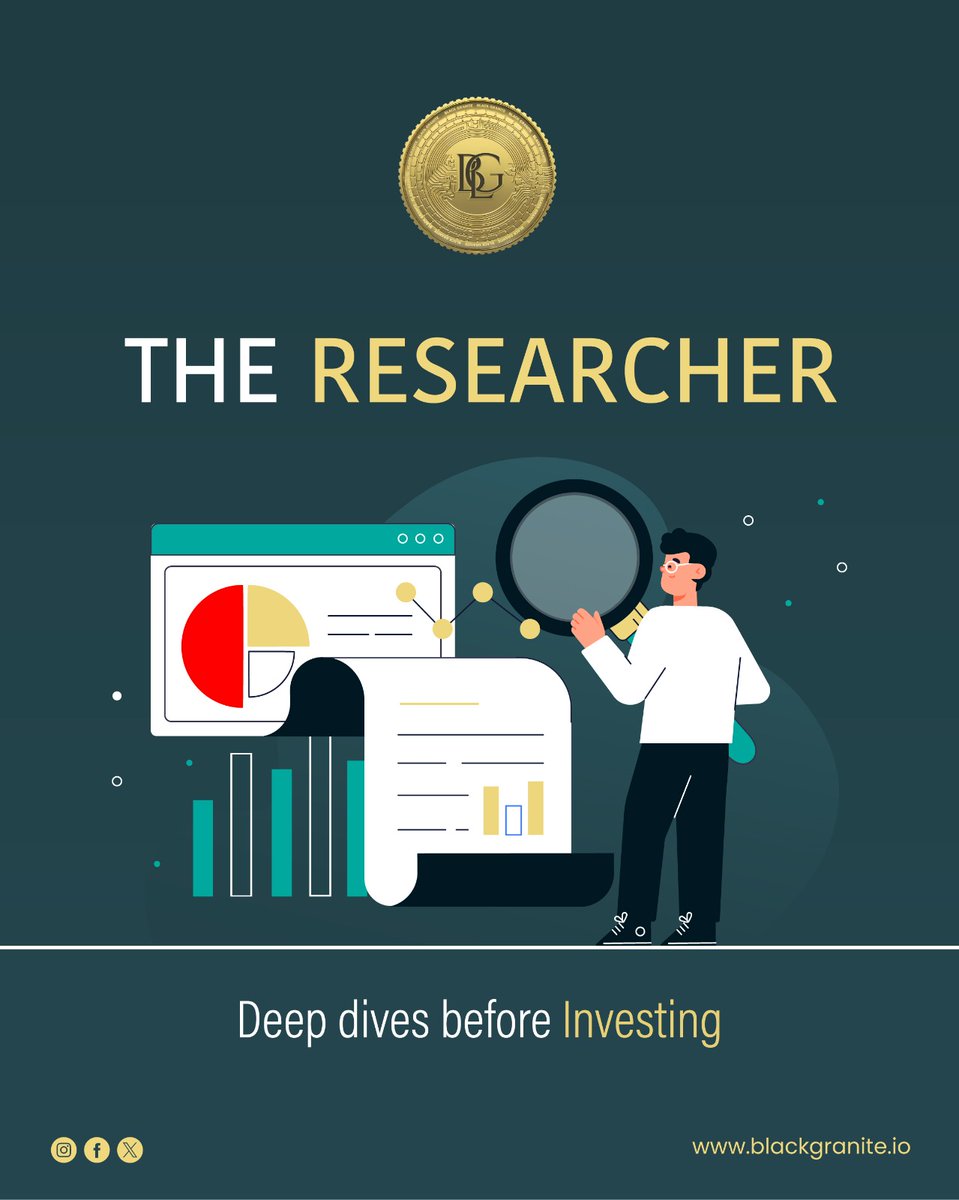 black_granite_'s tweet photo. What's your crypto style?
📊 Researcher? 🚀 Risk Taker? 🏦 Safe Investor?
Know your type &amp; invest smarter with BLG.
#InvestorPersonality #BLGInsights #CryptoStrategy https://t.co/jd3vzRIMEk