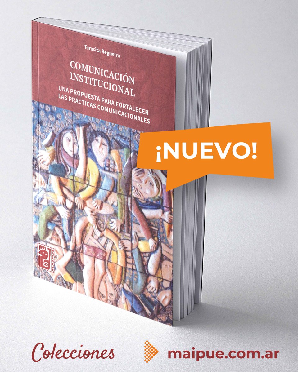 📢 ¡NOVEDAD MAIPUE! 📖✨

Comunicación Institucional de <a href="/Rteresita/">nosoyteresa 💚</a> llega para ofrecer una propuesta clave en la era digital. 🌐💬

📌Descubrí cómo mejorar la comunicación en organizaciones e instituciones. ¡No te lo pierdas! 🔥

📥 Adquirilo en maipue.com.ar