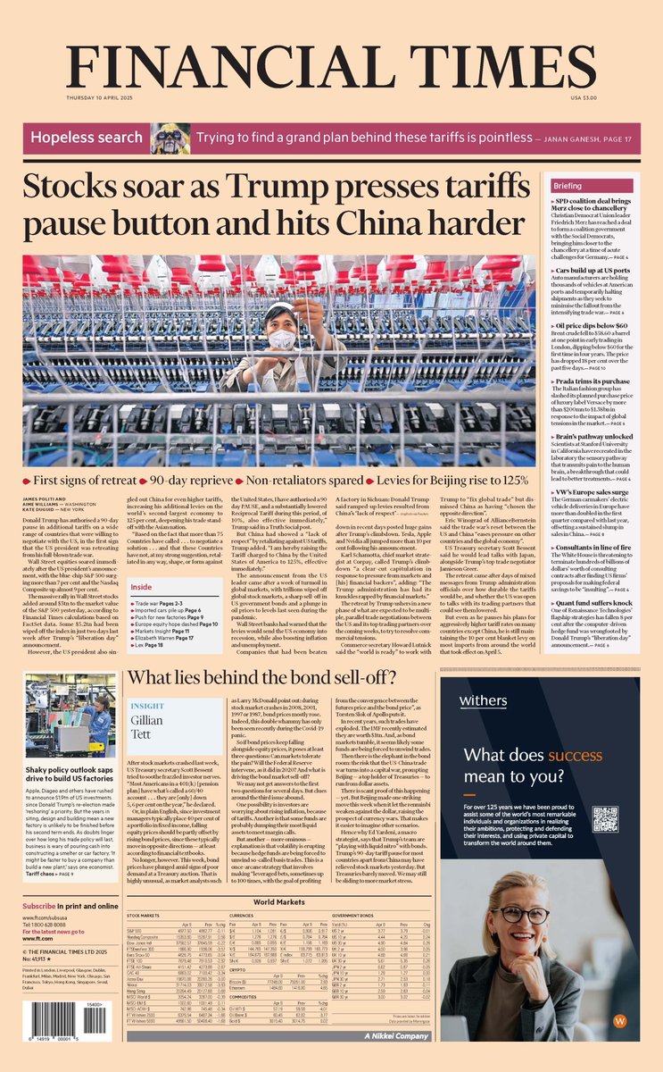 Financial Times tweet media