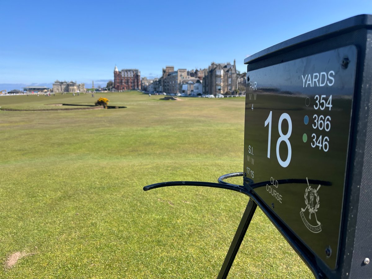 AlanGrantGolf's tweet image. I know it’s Masters week. 

But is there anywhere better. @TheHomeofGolf 

Great day on the Old lady.