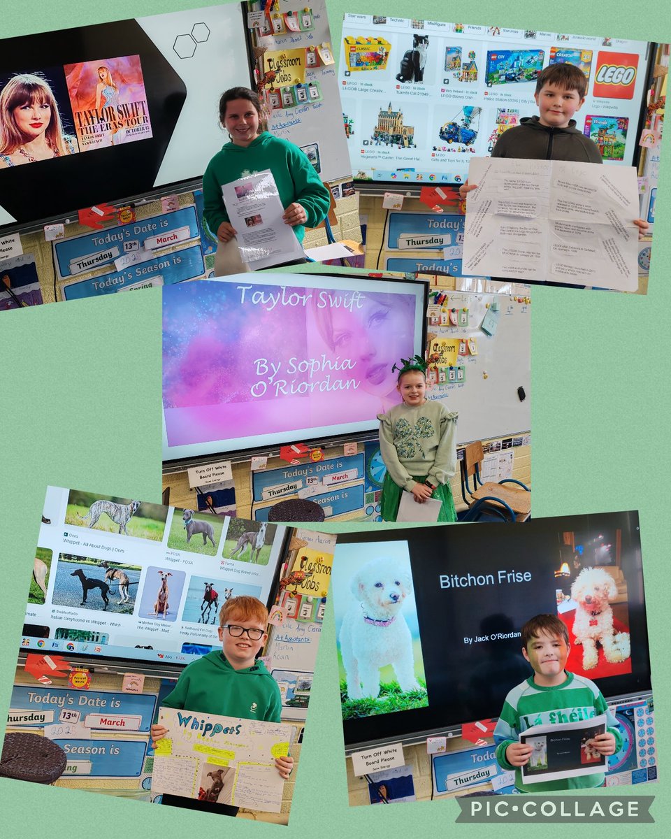 CarrigleaNS's tweet image. We all learned so many interesting facts from the fantastic projects completed by 3rd &amp;amp; 4th class. Well done!  🤩👏🏻⭐ #reportwriting