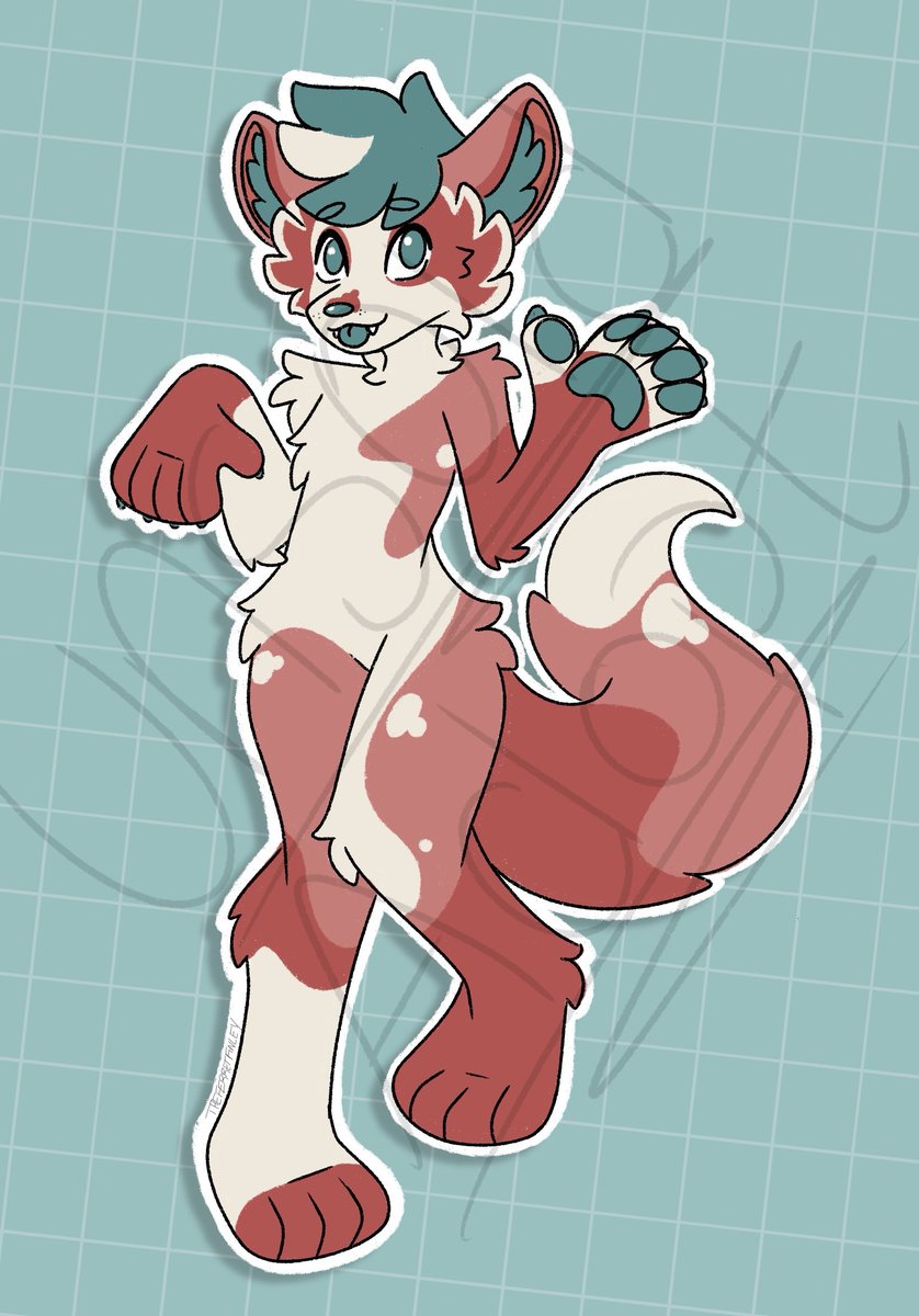 Watermelon fox looking for a good home 🍉
Accepting offers over $15 
Dm if interested 
Shares appreciated 💚🩷