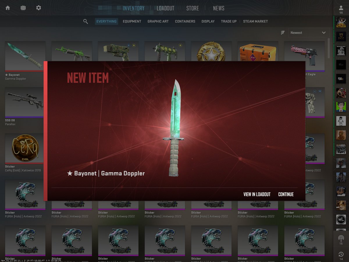 plex_csgo's tweet image. new pickup 😋