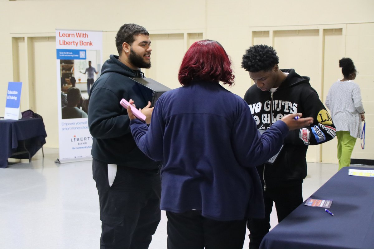 EastHartfordPS's tweet photo. Today Synergy Alternative High School held its annual Credit for Life fair in partnership with Liberty Bank. Students choose a prospective career, then make budgeting decisions to learn how lifestyle choices affect their household finances. #EHPSPride @SynergyHS https://t.co/mXqo1FYWe2