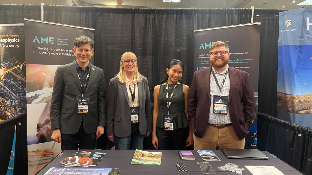 At the #KEG2025 conference, AME Chair Trish Jacques took to the stage to highlight the importance of certainty in the regulatory environment in advancing exploration across British Columbia. The AME team had an excellent time connecting with members and conference attendees and