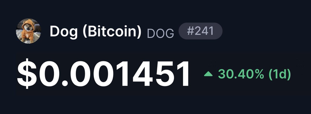 THE #1 BITCOIN MEMECOIN $DOG IS UP +30% TODAY DO NOT FADE RUNES DO NOT FADE FREE &amp; FAIR YOU ARE NOT READY!!!!!!!!!!!!!!!!!!!!!!!!!!!!!!!!!!!!!!!!!!!