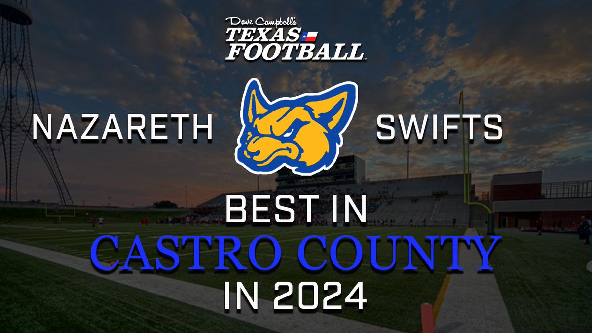 We're going through each Texas county and naming the BEST #TXHSFB program in each one since 2019 and the best team from last season.

Class 1A power <a href="/Nazareth_Swifts/">Nazareth Sports Update</a> sits atop Castro County.

Full breakdown:
texasfootball.com/article/2025/0…