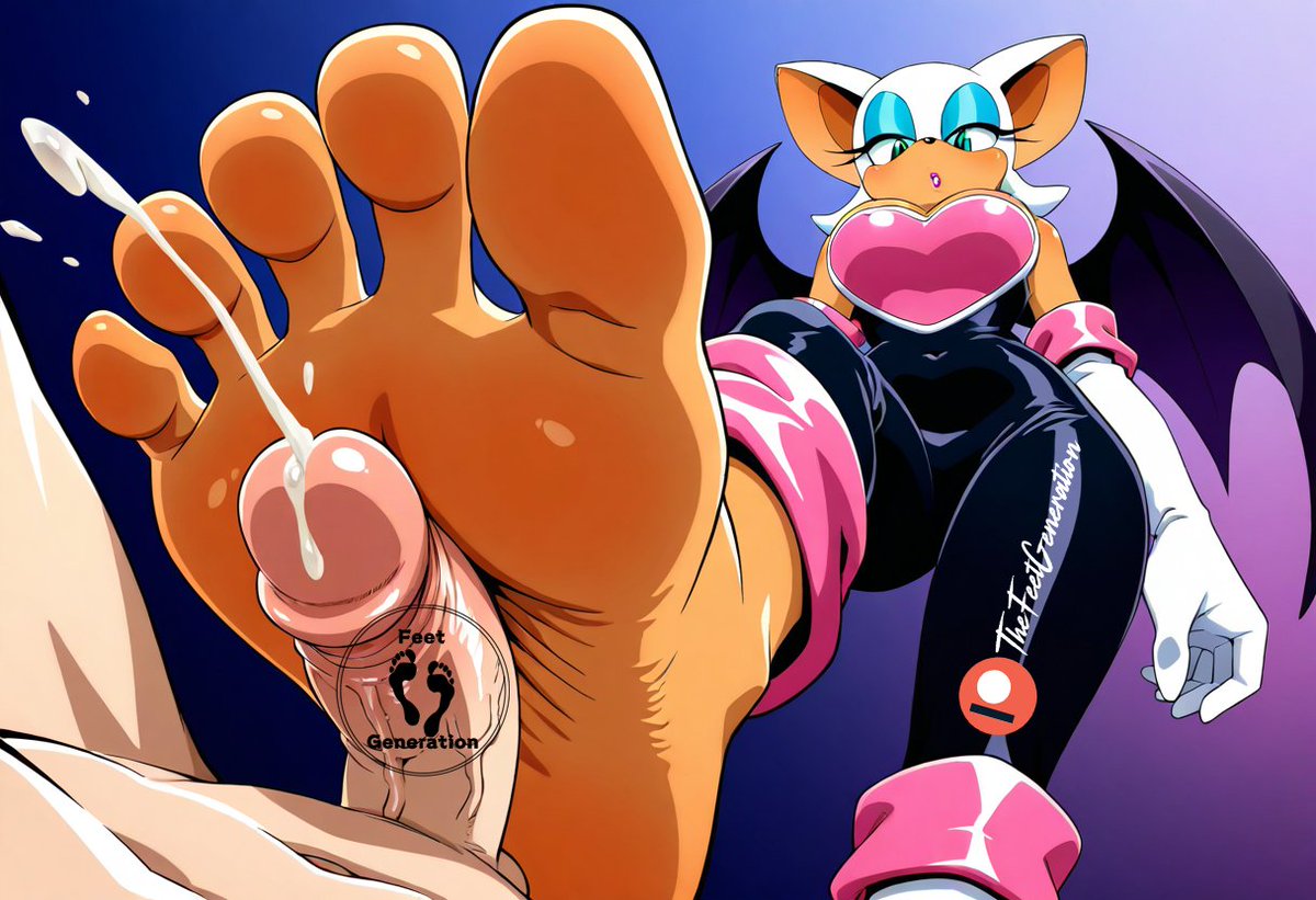 FeetGeneration's tweet photo. "I'm tempted to crush your tiny dick." #feet #femdom #sph #footjob #trample #feetqueen #footfetısh #ai #SonicTheHedgehog #Rouge #RougeTheBat https://t.co/olcedlBURG