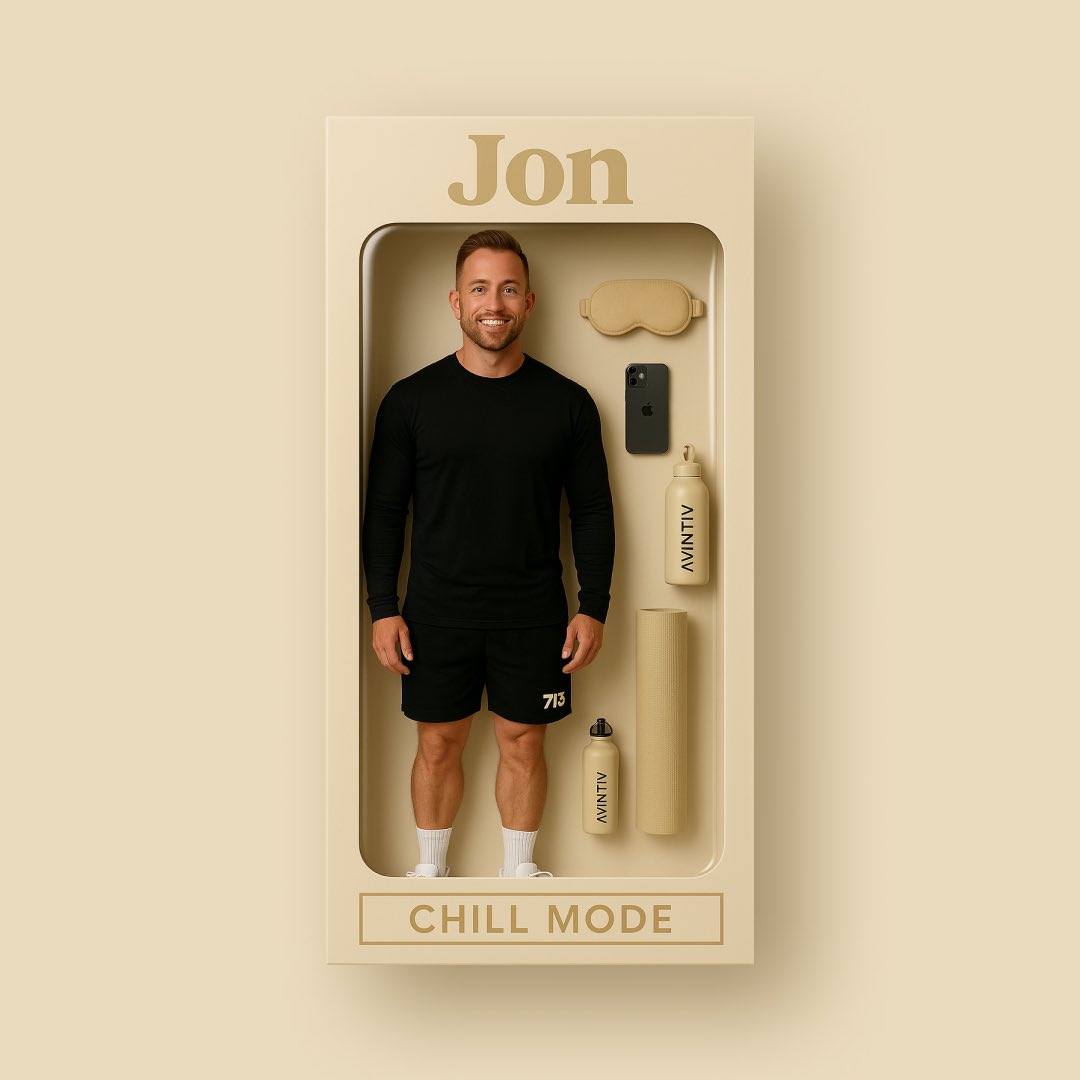 MrJonBoles's tweet photo. Coming to a shelf near you… 🤣

Now available: Jon – The Action Figure Collection

Choose your character:

🧋💻 Grind Mode Jon – fueled by caffeine, iPhone in hand, ready to dominate the day.

🧘🏼‍♂️💦 Chill Mode Jon – unplugged, hydrated, and ready to hit that yoga mat.

Warning: Accessories sold separately. Productivity not guaranteed. 😅

Which mode you rocking today?