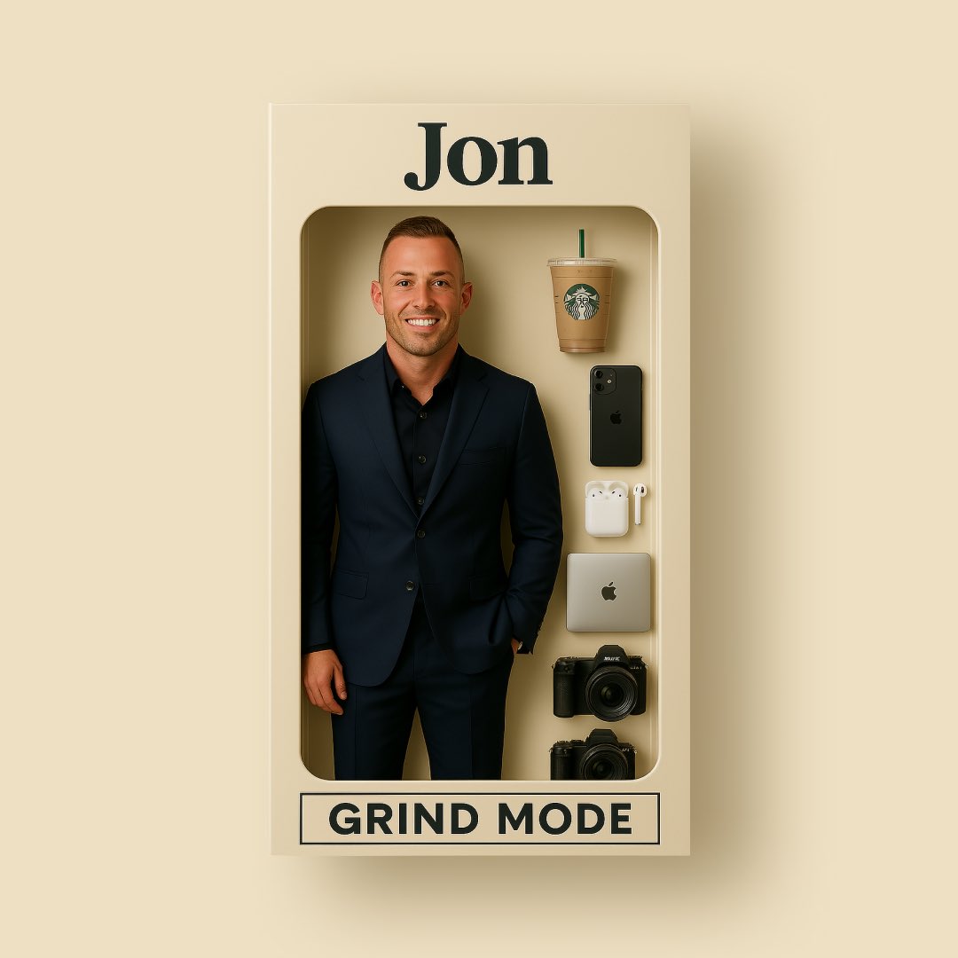 MrJonBoles's tweet photo. Coming to a shelf near you… 🤣

Now available: Jon – The Action Figure Collection

Choose your character:

🧋💻 Grind Mode Jon – fueled by caffeine, iPhone in hand, ready to dominate the day.

🧘🏼‍♂️💦 Chill Mode Jon – unplugged, hydrated, and ready to hit that yoga mat.

Warning: Accessories sold separately. Productivity not guaranteed. 😅

Which mode you rocking today?