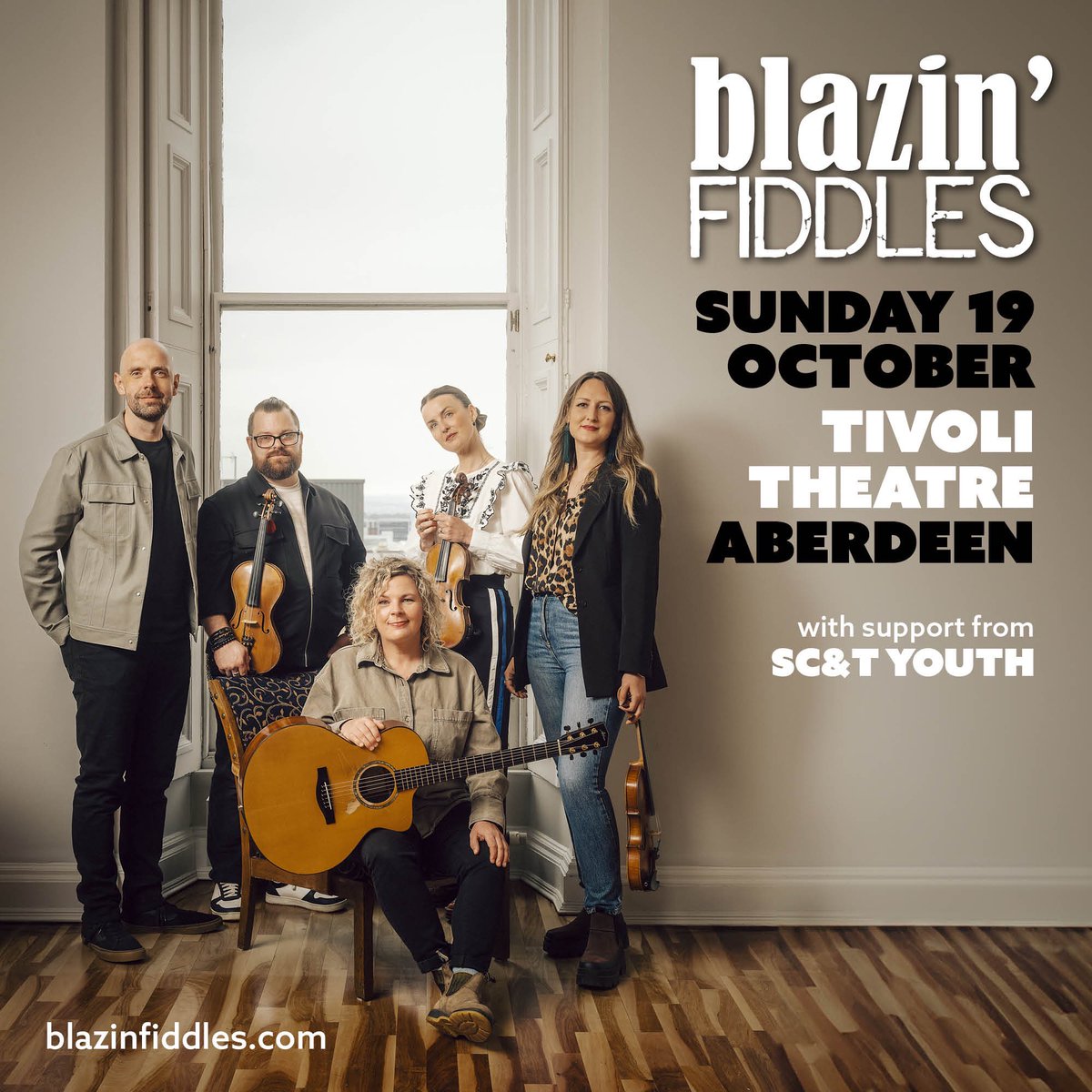 Blazin' Fiddles (@blazinfiddles) on Twitter photo 🏴 ABERDEEN 🏴
We go again.
Tickets on sale NOW!
🎫 thetivolitheatre.com/events/blazin-… 🎫
Blazin' Fiddles + support by SC&T Youth
<a href="/TivoliAberdeen/">The Tivoli Theatre</a>
Sunday 19th October
See you there! 🎻 🏴 ABERDEEN 🏴
We go again.
Tickets on sale NOW!
🎫 thetivolitheatre.com/events/blazin-… 🎫
Blazin' Fiddles + support by SC&T Youth
<a href="/TivoliAberdeen/">The Tivoli Theatre</a>
Sunday 19th October
See you there! 🎻