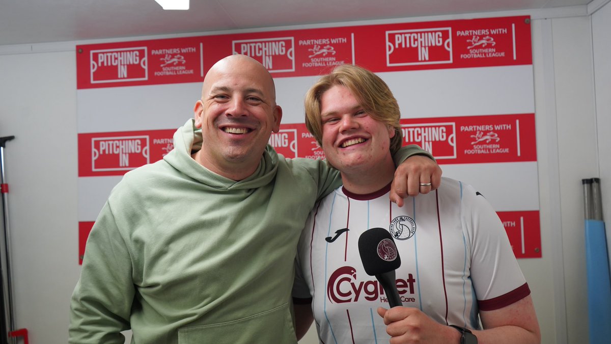 Unbelievable night getting invited down by the lads at <a href="/TauntonTownFC/">Taunton Town FC</a> to spread awareness for mental health, meet the squad and choose/present the MOTM trophy. 

Moments like this I will never take for granted, still get goosebumps everytime I step onto a football stadium. I will