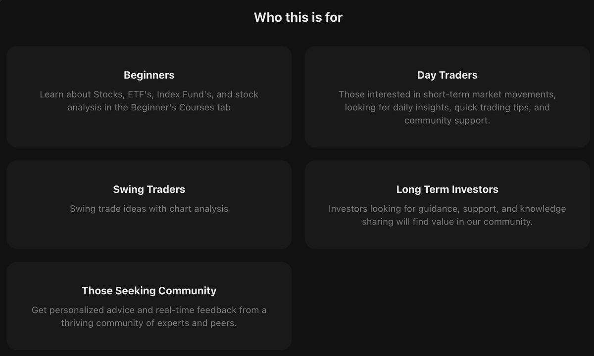 TradeSimplify7's tweet photo. Join my WHOP community to unlock valuable investing insights and master the markets. New to investing? My beginner courses will equip you with the essential foundations for trading and investing success. Whether you're a novice or a seasoned trader, this WHOP is designed to give you a competitive edge in investing and day trading. Click the link below to secure your spot!
https://t.co/fpMcMdKTNP