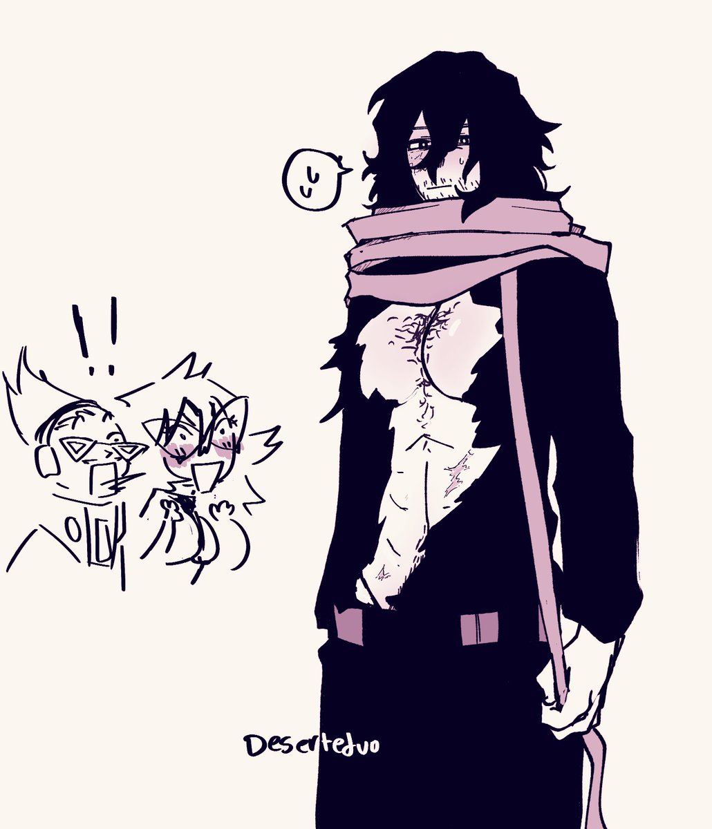 id like to personally thank whichever villain did this to his clothes