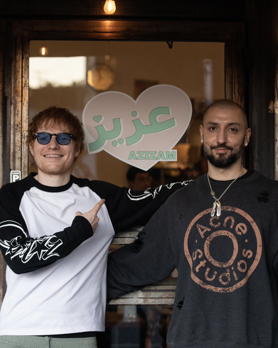 edsheeran's tweet photo. Azizam has our heart 🩷 https://t.co/Rh6OQieZ5C