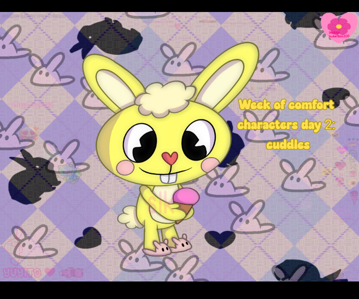 suckaysuamigos's tweet photo. Weekofcomfortcharacters Day2: cuddles
☆
☆
💗🧸tags💗🧸
#happytreefriends #fanart #day2 #drawing #htf #weekchallenge #comfortcharacters #weekofcomfortcharacters #artpost #arttag https://t.co/y3mqv1MTV7