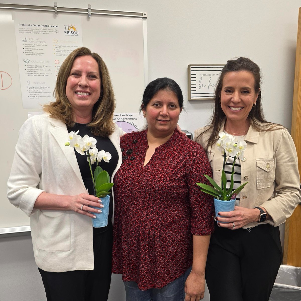 Congrats to Mrs. Davis, Counselor (left) Amy George, PTA Treasurer (right)were honored last night at our PTA meeting.   Mrs. Neeru Joshi (middle) is our PTA Membership Chair.  They will be honored at a Lifetime Membership Banquet soon.