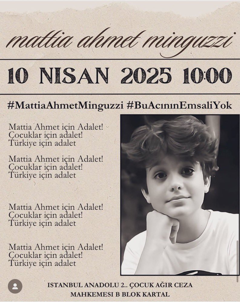 OkutucuHalime's tweet photo. #BuAcınınEmsaliYok 
#AhmetMinguzziEmsalOlsun
#MattiaAhmetMinguzzi https://t.co/VEZks7pywD