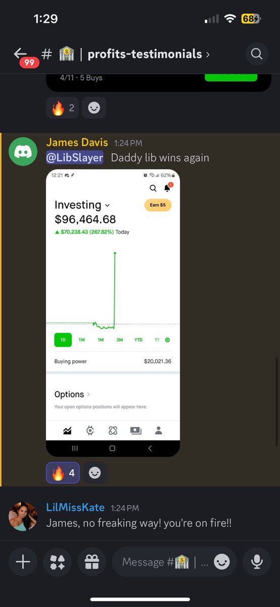 Anything is possible at the right times

$200 to almost $100k in 1 week. 
show me a better discord right now i’ll wait…