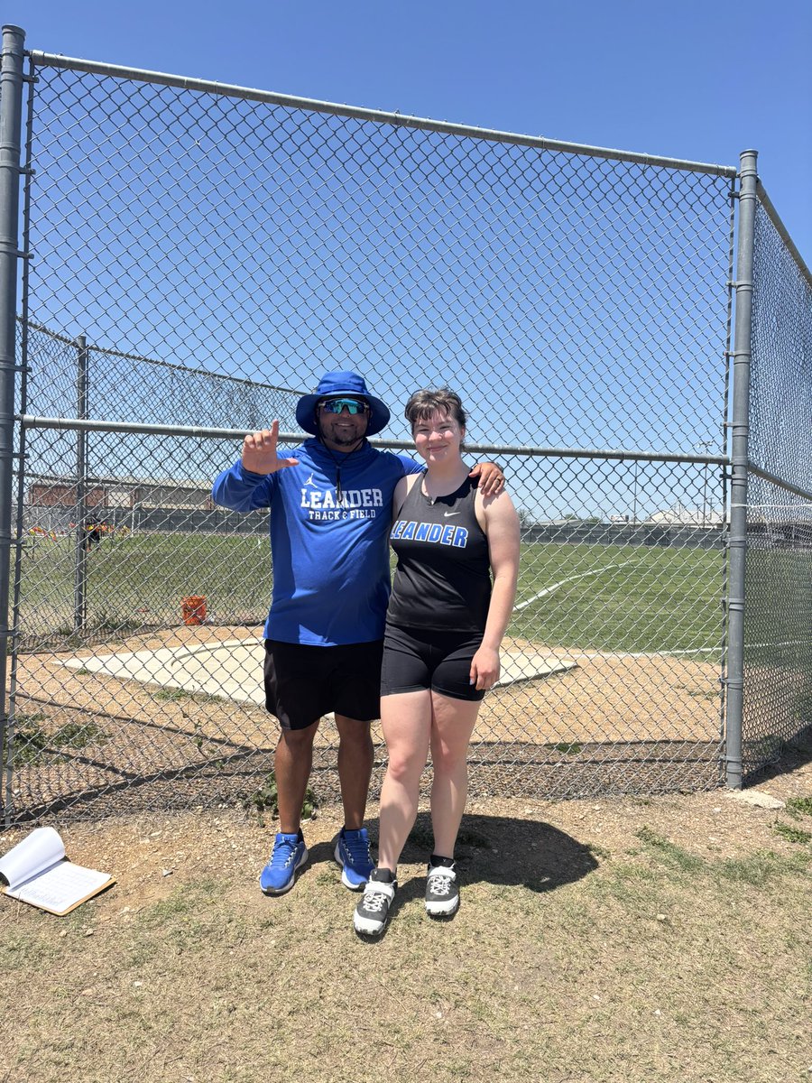 Larry Lumbreras M.Ed. (@coachlumbreras) on Twitter photo Congratulations to Catherine Hart for her 3rd place finish in Girls Discus at the Area Track Meet! Catherine will be representing <a href="/LeanderHS/">Leander High School</a> at the Regional Track Meet next week for the 2nd year in a row! #RollPRIDE <a href="/LeanderisdATH/">Leander ISD Athletics</a> <a href="/LHS_principal20/">Leander HS Principal</a> Congratulations to Catherine Hart for her 3rd place finish in Girls Discus at the Area Track Meet! Catherine will be representing <a href="/LeanderHS/">Leander High School</a> at the Regional Track Meet next week for the 2nd year in a row! #RollPRIDE <a href="/LeanderisdATH/">Leander ISD Athletics</a> <a href="/LHS_principal20/">Leander HS Principal</a>