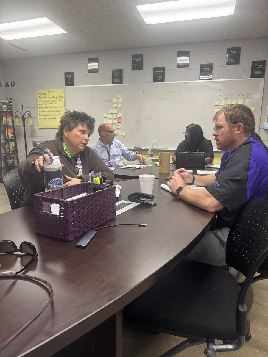 Great day at Riverview Jr/High using evidence/data to reflect on actions that have impacted student achievement.  Administrators used the reflection to create action plan steps for the upcoming school year. <a href="/amyygayle/">Amy Y. Gayle</a>  <a href="/TheresaHamiton/">TDHam08</a>